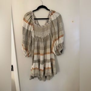 FREEPEOPLE BALLOON SLEEVE DRESS